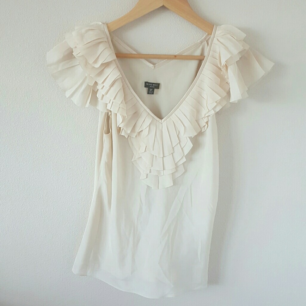 Romantic Silk Blouse