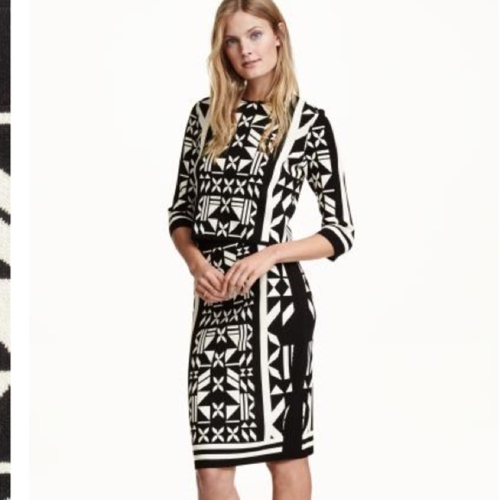 H&M Jacquard-Knit 2 piece body con suite