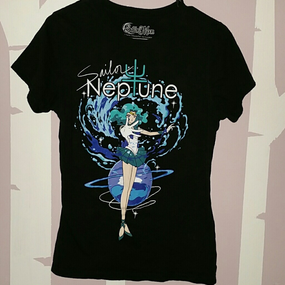 L Sailor Moon Sailor Neptune Shirt