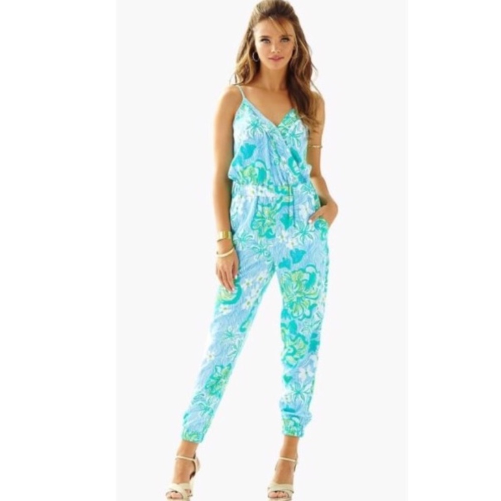 Lilly Pulitzer Wave Ride Jumpsuit
