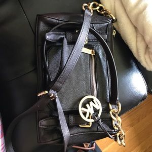 Michael Kors Brown Leather Satchel