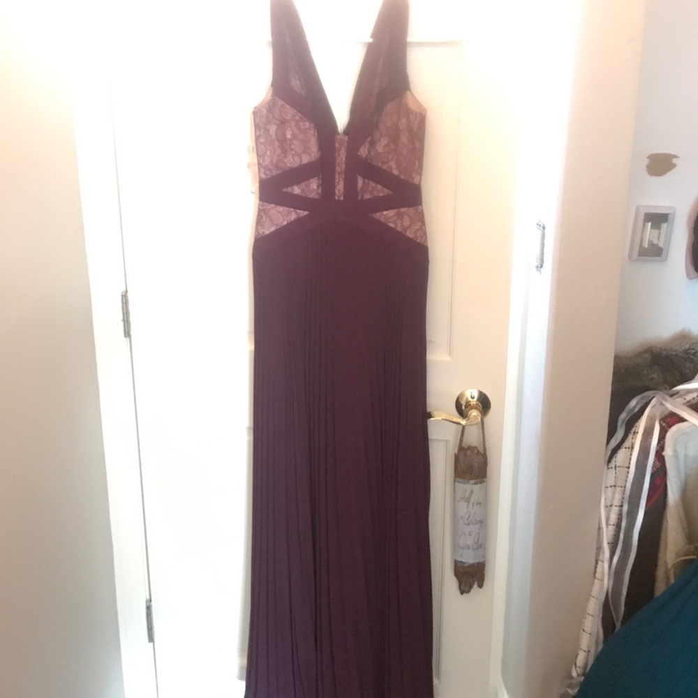 Magenta gown