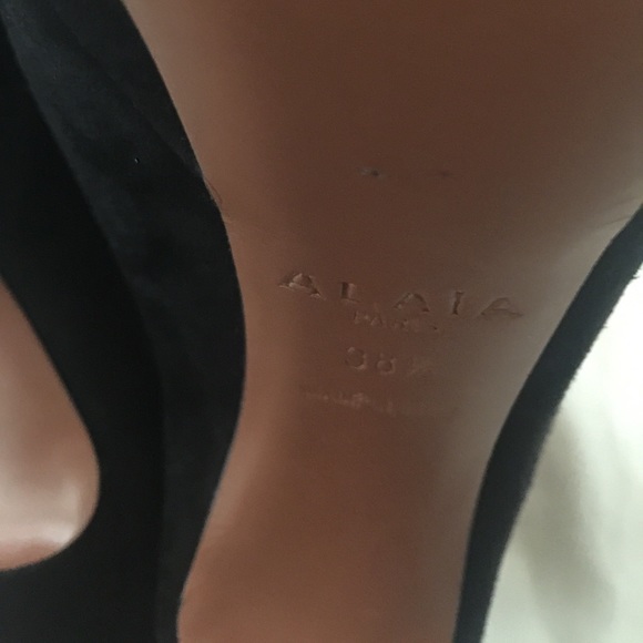 Alaia mesh booties. - Picture 5 of 8