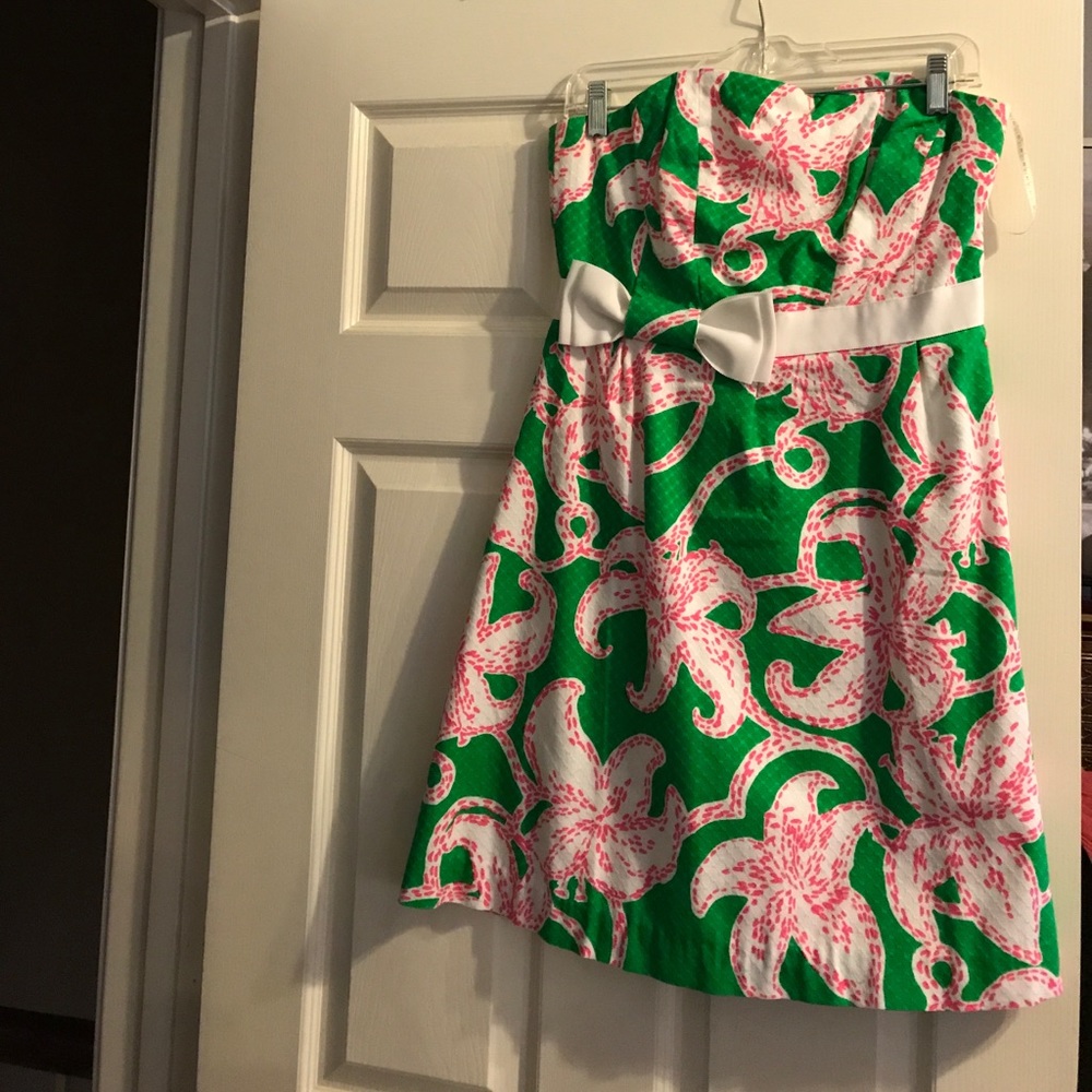 Strapless Lilly Pulitzer dress