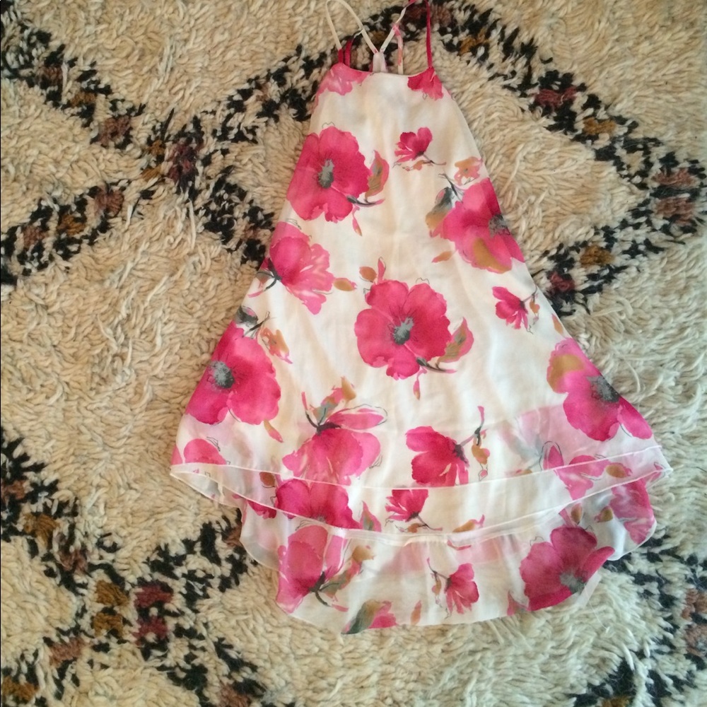 Floral beach dress