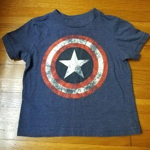 2T Captain America Shirt