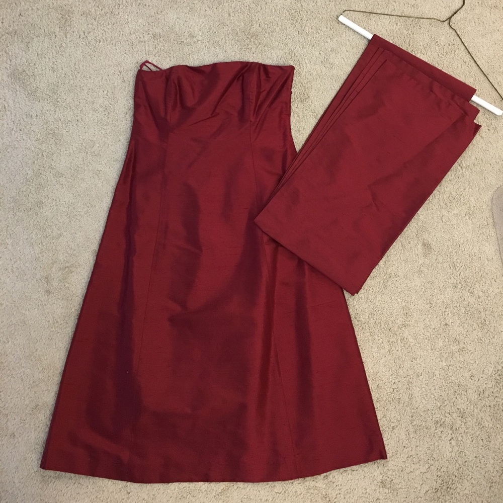 Strapless dress
