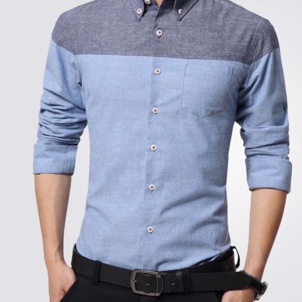 ▪NEW - 100% Combed Cotton Slim Cut Shirt