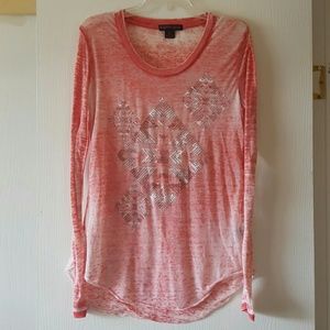 Long sleeve Rock&Roll Cowgirl shirt