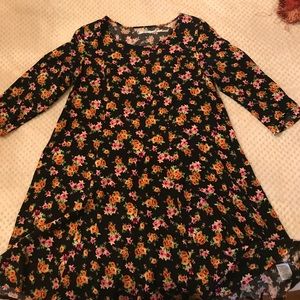 Urban Outfitters Kimchi Blue Boho Floral Dress