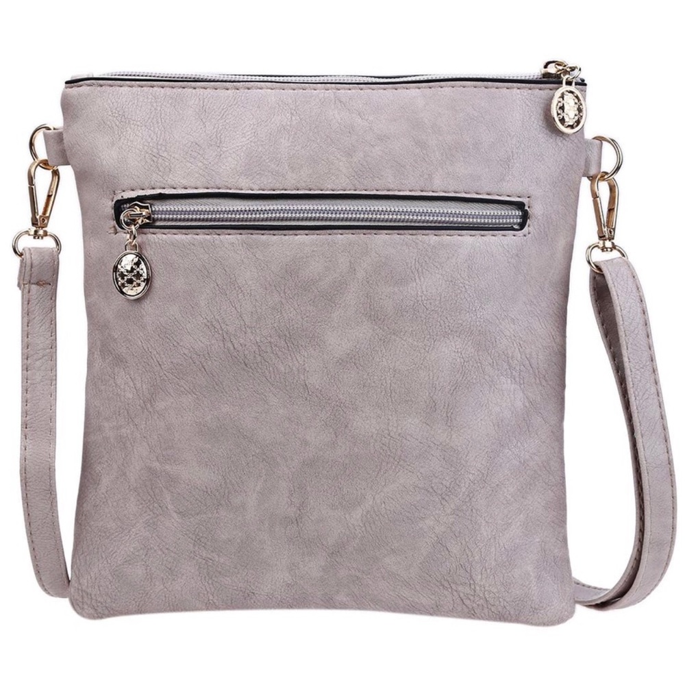 💠💠LAST 1💠💠 Taupe Crossover HollowOut Bag Purse - Picture 2 of 8