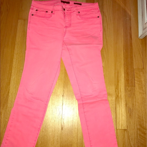 Hot Pink Jessica Simpson skinny jeans - Picture 1 of 4