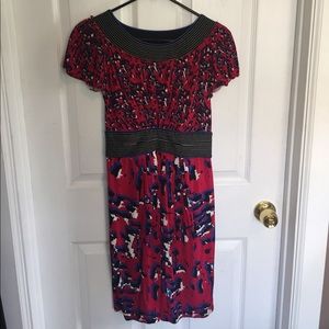 BCBGMaxAzria Cinched Waist Dress - XS