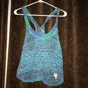 Free People Crochet Crop Top