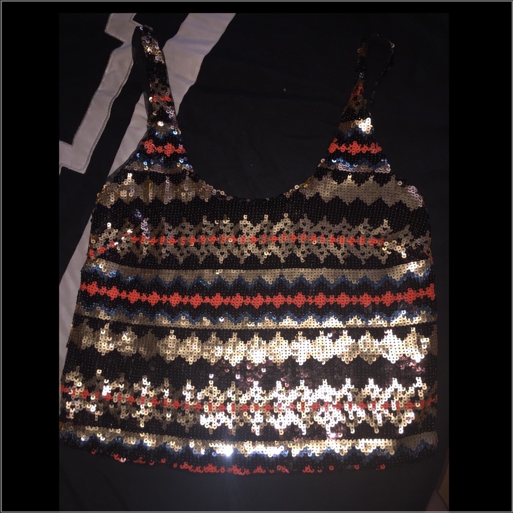 sequin top, brand bebe - Picture 5 of 5