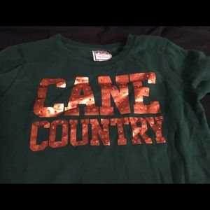 University of Miami sweater