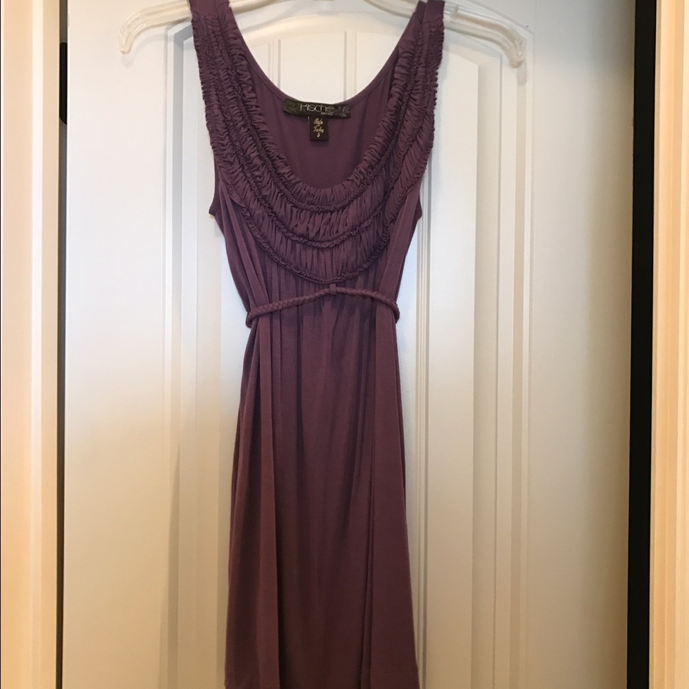 Purple knit top Size S EUC