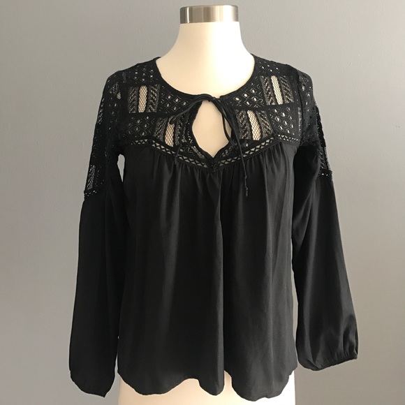 Abercrombie & Fitch Tops - New Abercrombie & Fitch Black Blouse Top