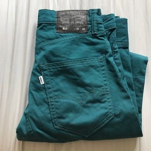 Levi's 511 commuter button fly pants