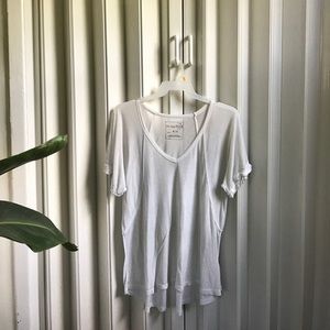 Free People Size M Free Fallin White Tshirt