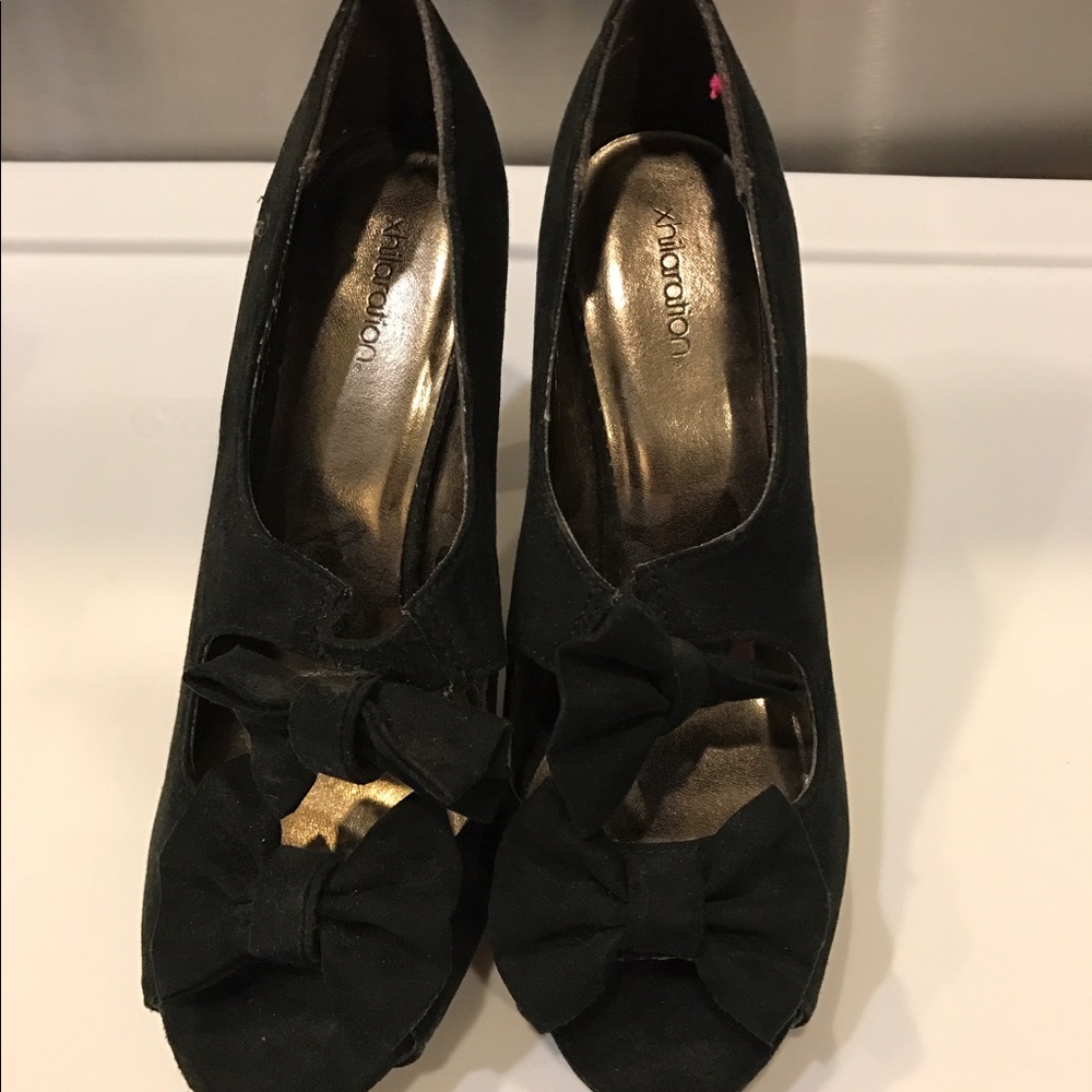 Black heels