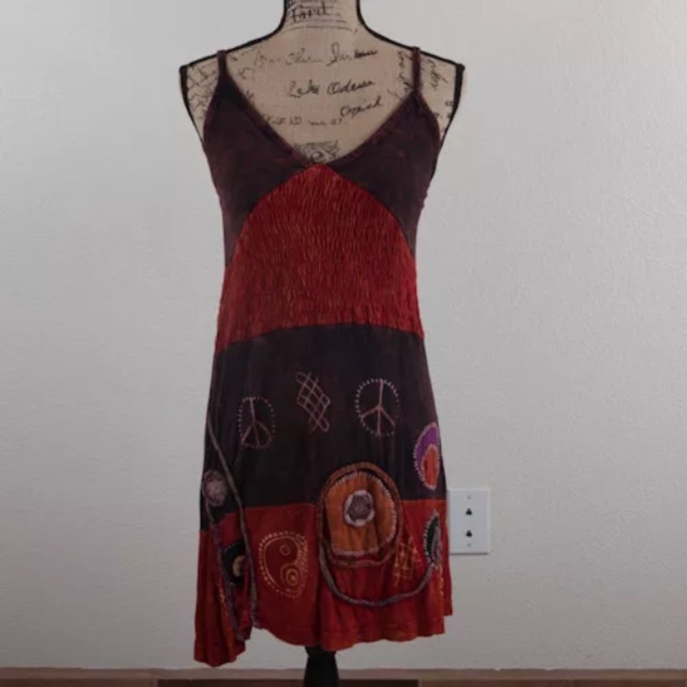 Super cute bohemian boho style dress