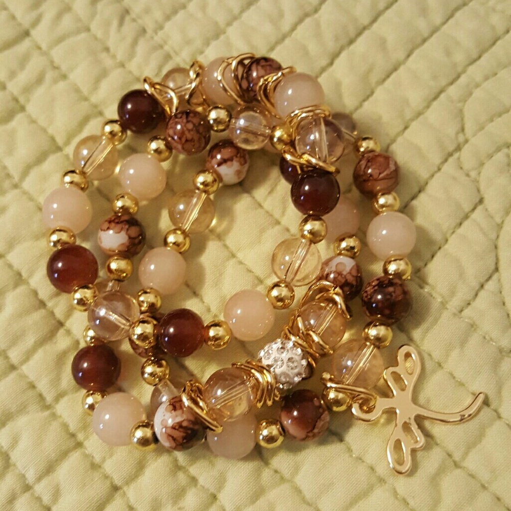 Handmade beaded bracelet
