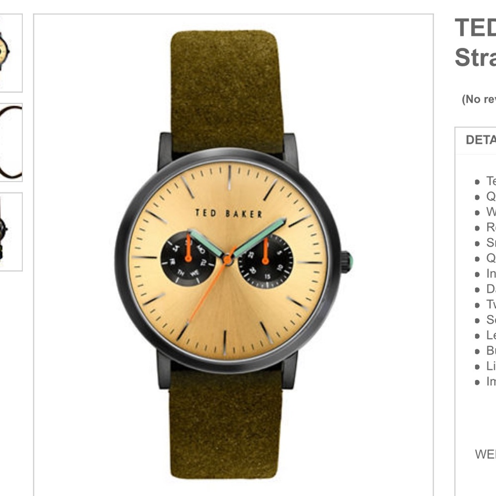 Brand new Ted Baker watch from Lord and Taylor