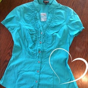 💕EXPRESS TURQUOISE TOP💕