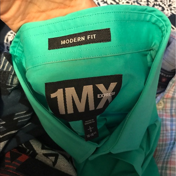 Men's Size L Button Up Lot - Picture 2 of 4