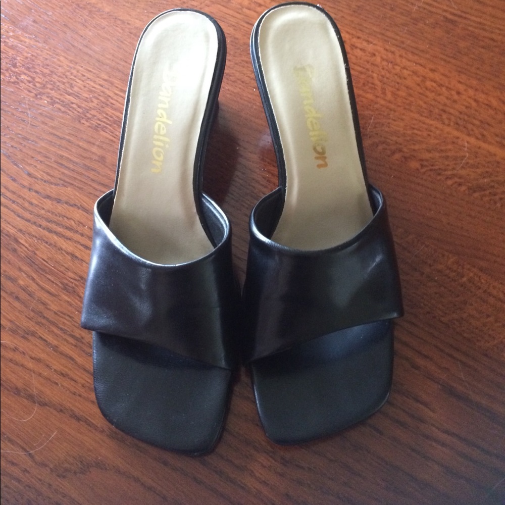 Black mules