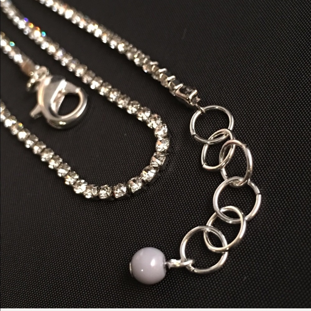 ๐Tiny Rhinestone Choker ๐ - Picture 4 of 4