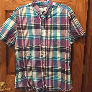 Men's plaid shirt