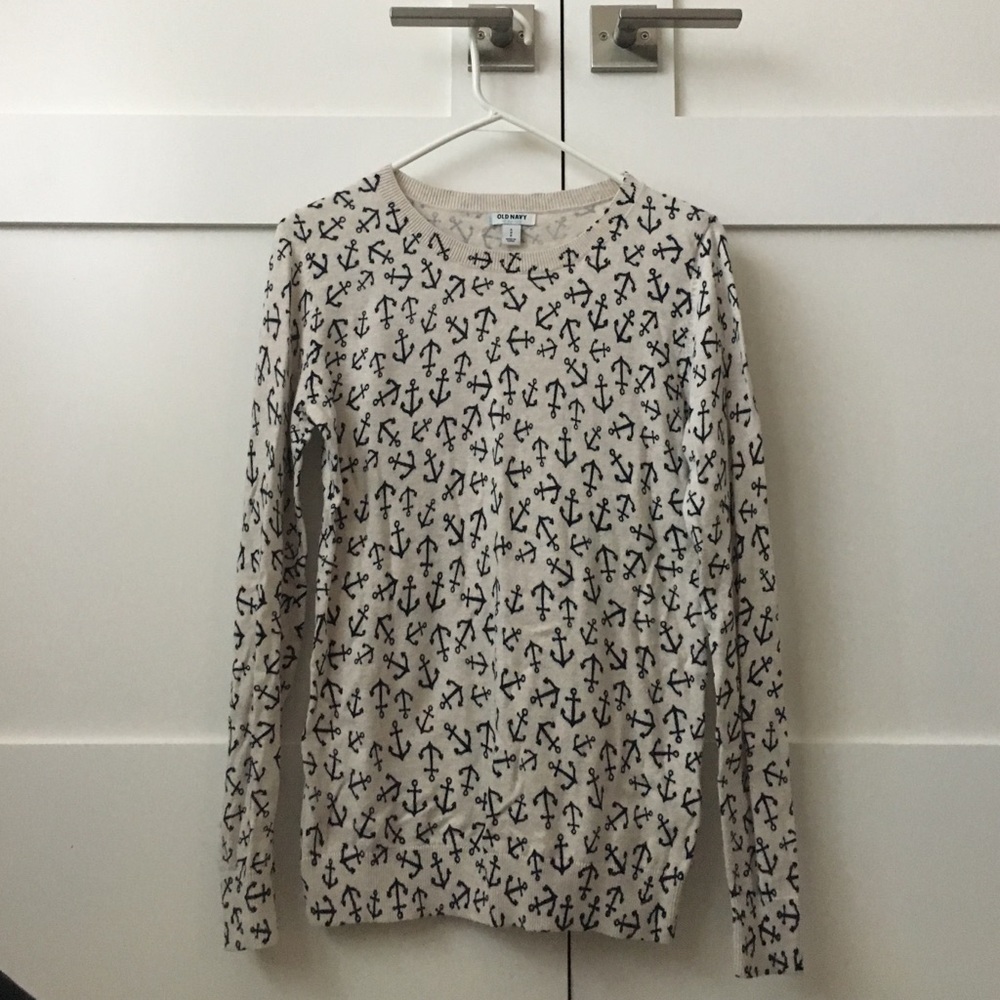 Old Navy Anchor Sweater