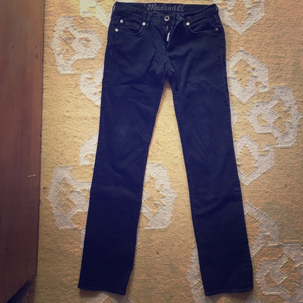 Madewell black jeans!