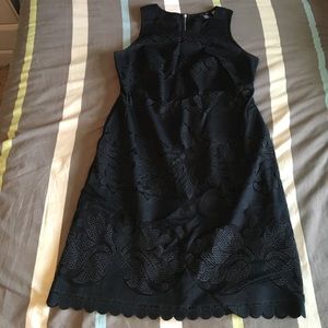 Black maternity dress