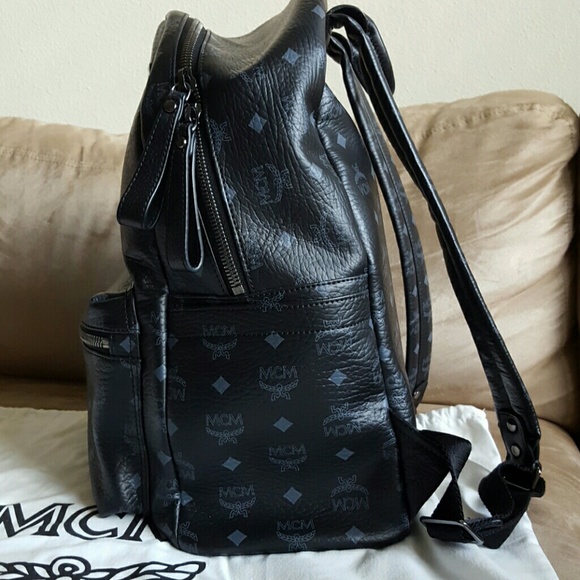 MCM studded backpack