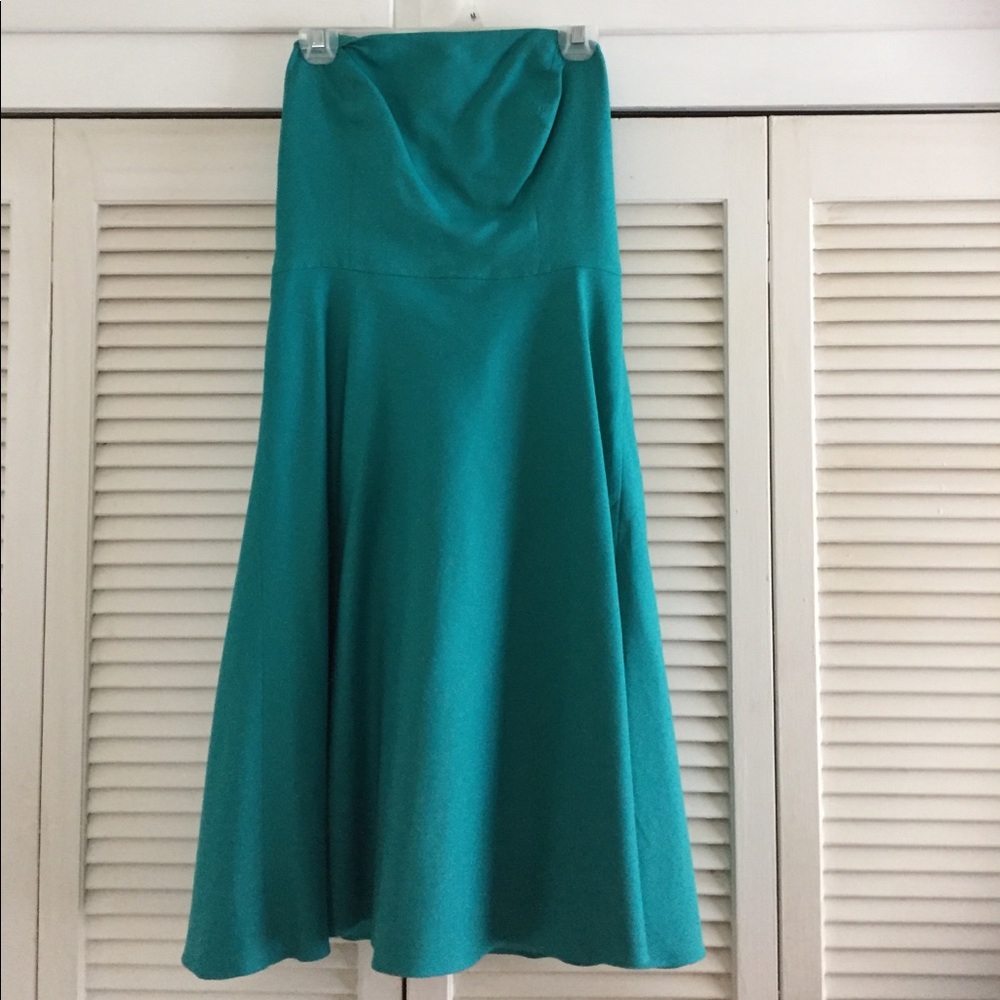 Ann taylor strapless dress size 8