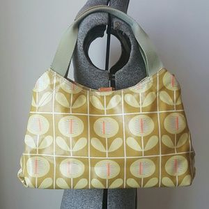 Orla Kiely waxed canvas tote - good condition