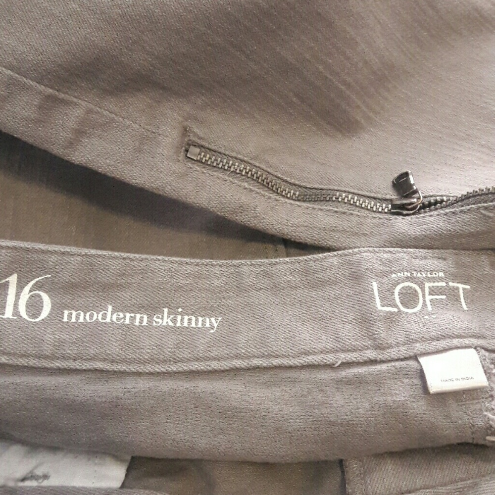 Gray LOFT Jeans 16