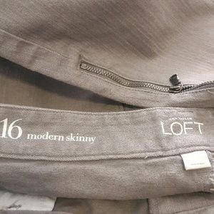 Gray LOFT Jeans 16