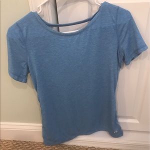 Blue workout tshirt
