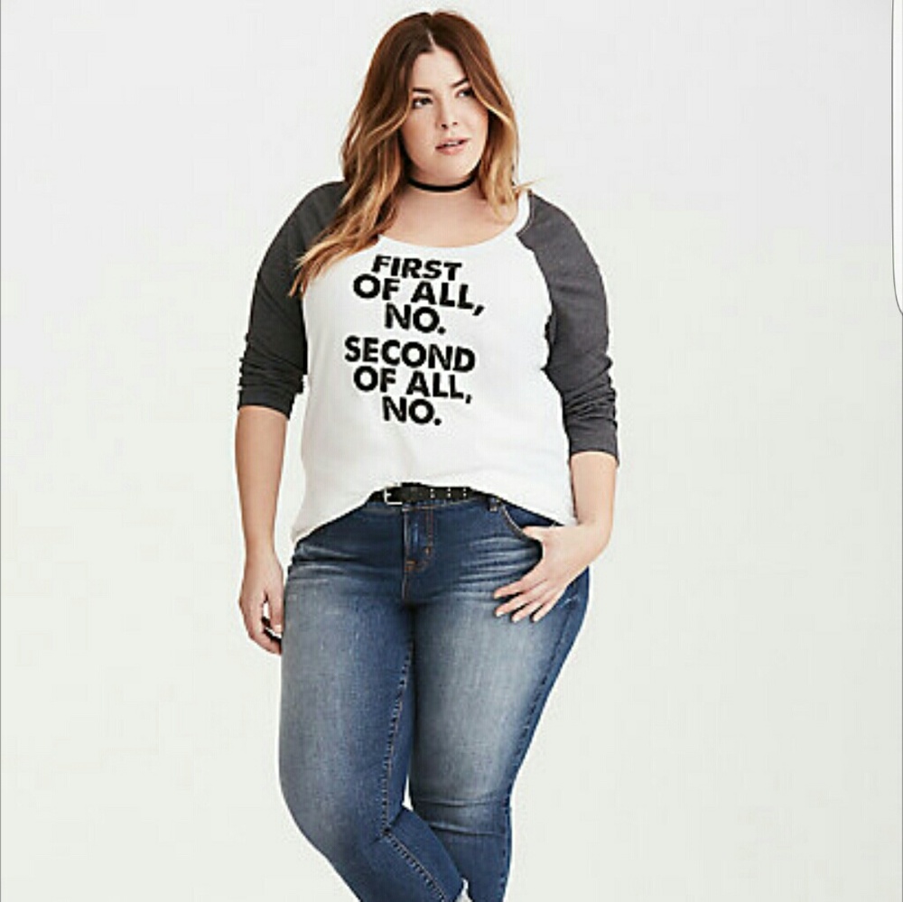 Torrid First Of All Graphic Tee size 00 ( XL)