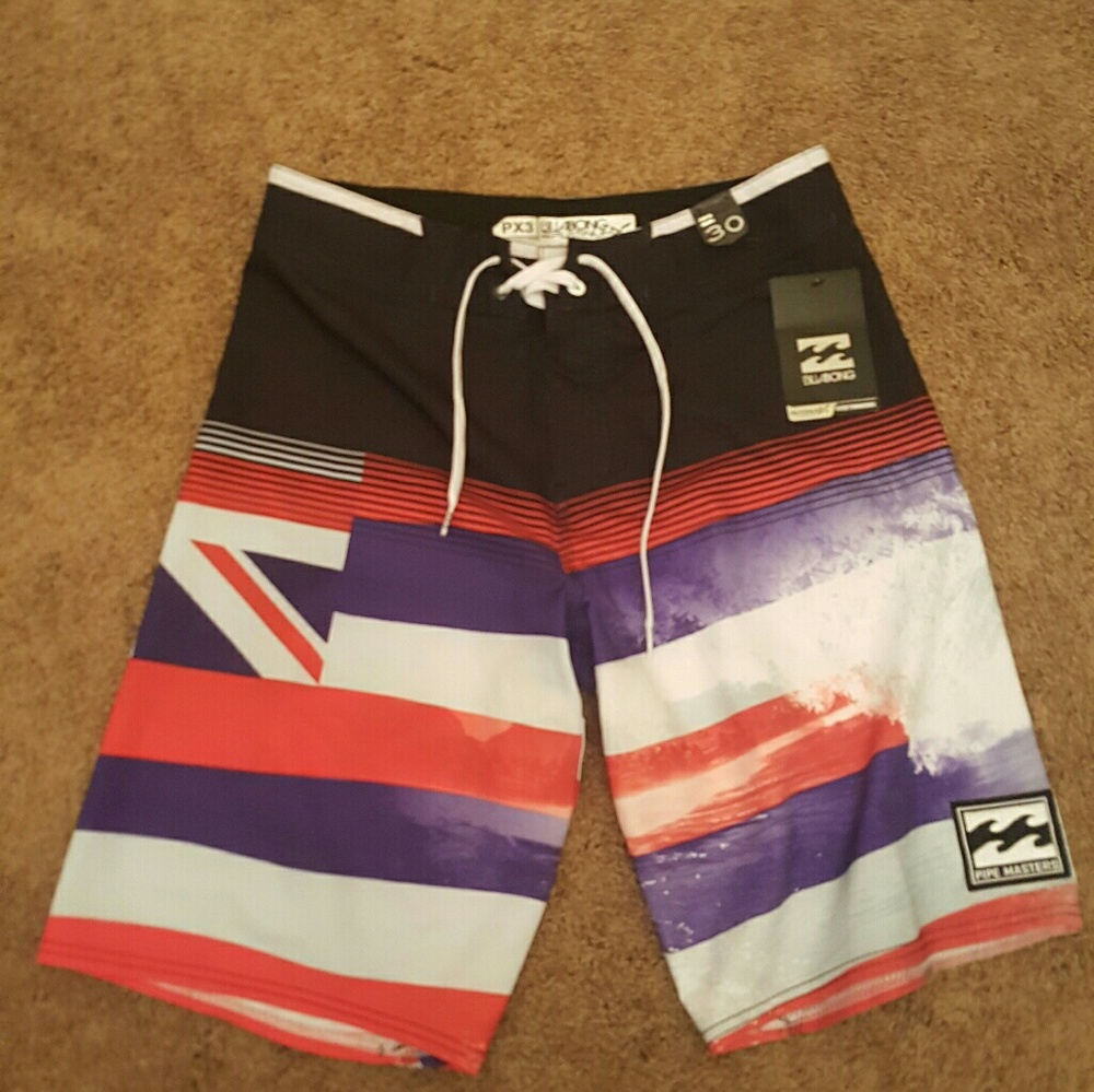 Billabong platinum x boardshorts brand new tags on