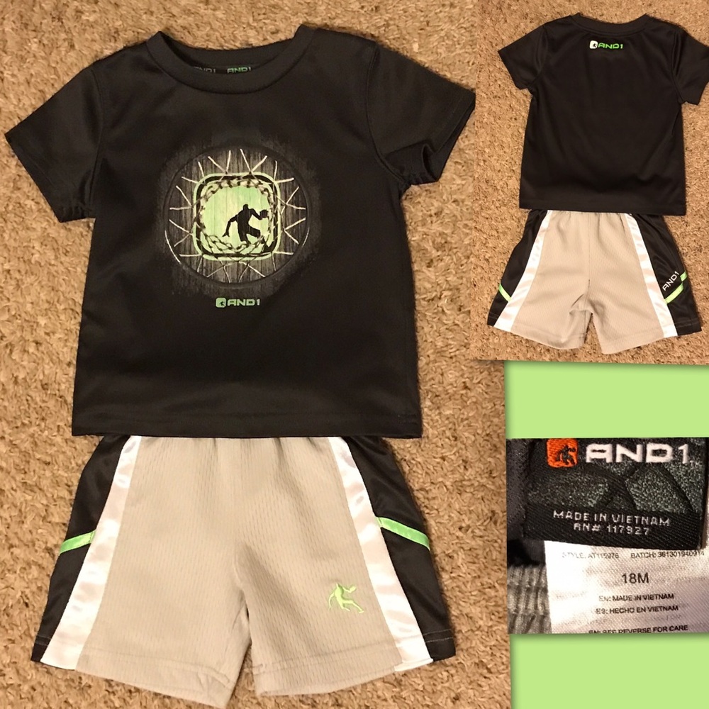 And1 Short Outfit 18mo.