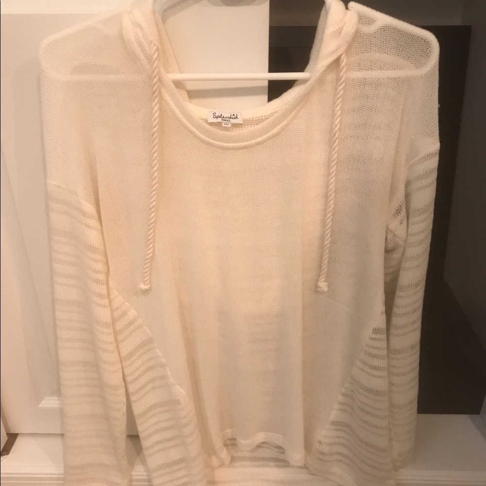 Thin shear sweatshirt