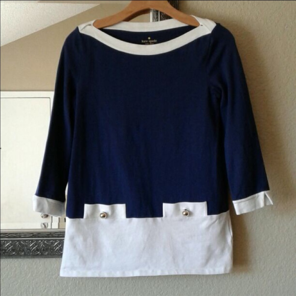 Kate Spade Colorblock Top