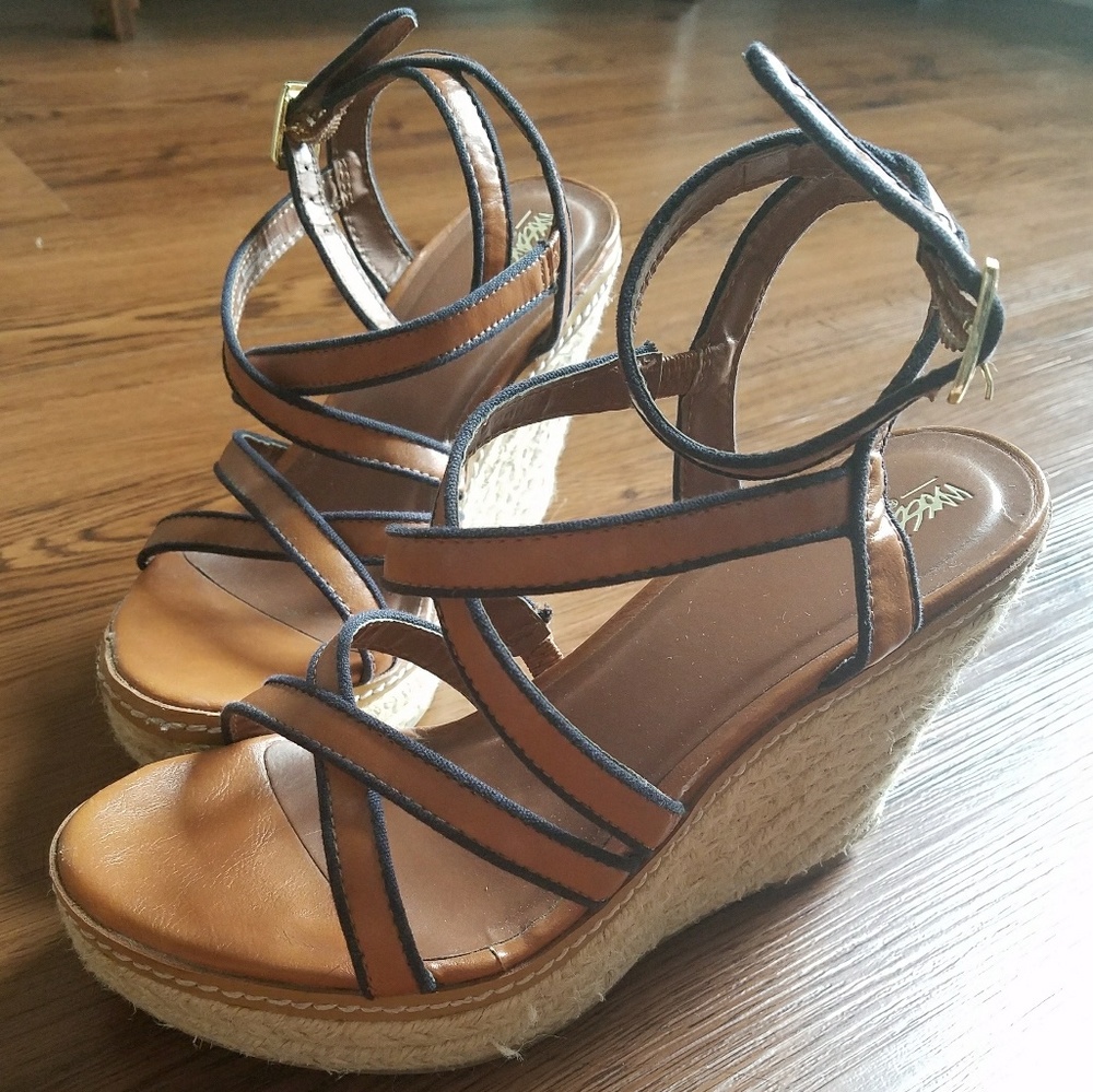 Mossimo Strappy Woven Wedges