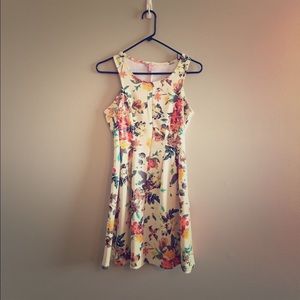 Candie's Floral Skater Dress