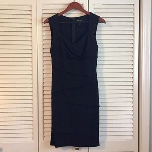 WHBM Elegant Black Party/Evening Dress
